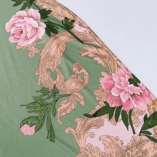 Women's Vintage Blossom Slip Maxi Dress