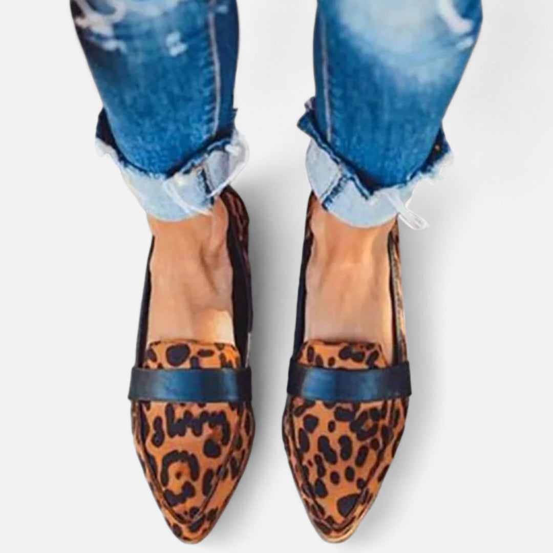 Women's Classic Suede Pointed-Toe Loafers
