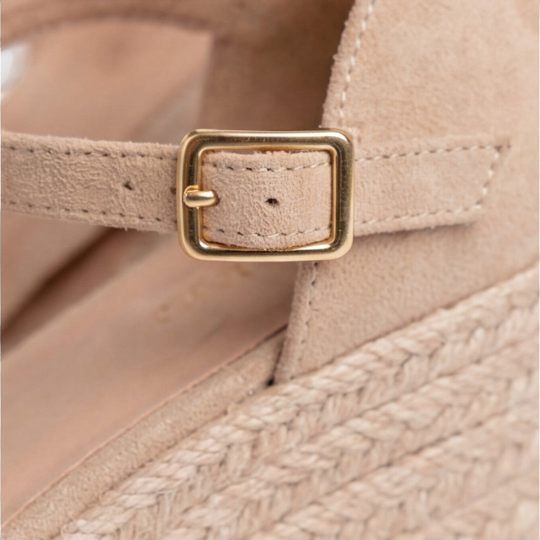 Women's Ankle Strap Espadrille Wedge Sandals